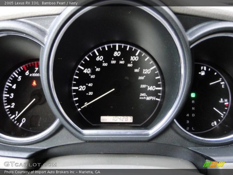  2005 RX 330 330 Gauges