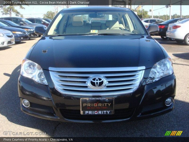 Cocoa Bean Metallic / Dark Charcoal 2009 Toyota Avalon XLS