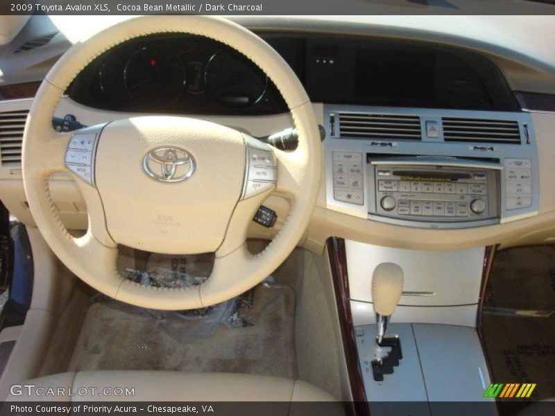 Cocoa Bean Metallic / Dark Charcoal 2009 Toyota Avalon XLS