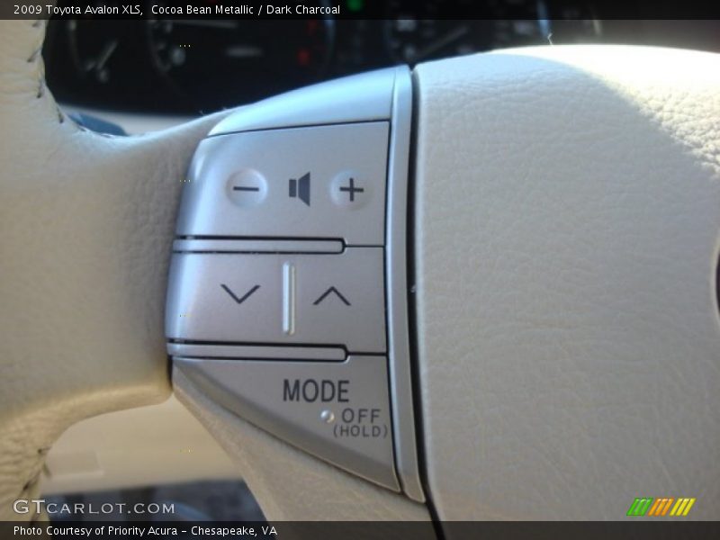 Cocoa Bean Metallic / Dark Charcoal 2009 Toyota Avalon XLS