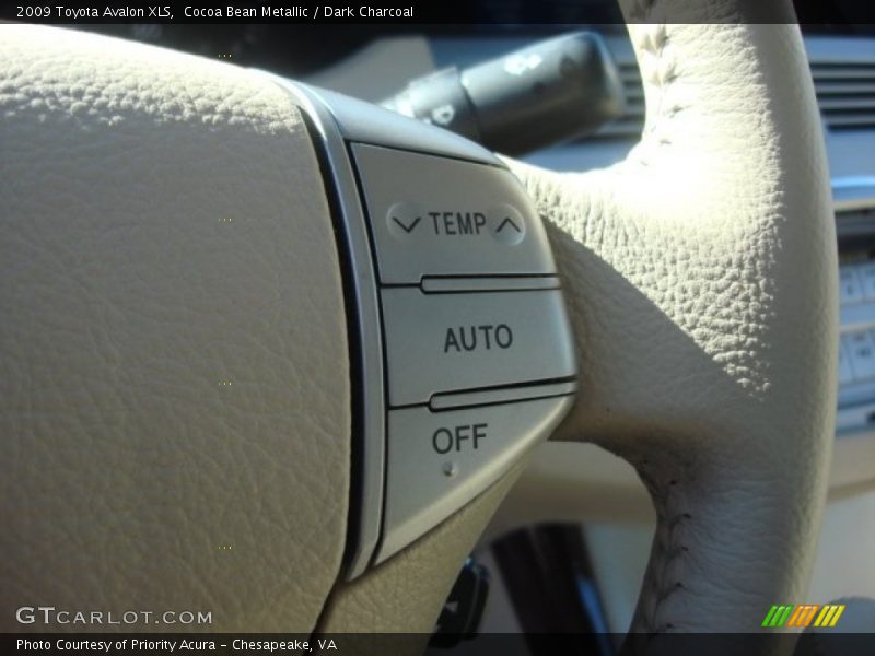 Cocoa Bean Metallic / Dark Charcoal 2009 Toyota Avalon XLS
