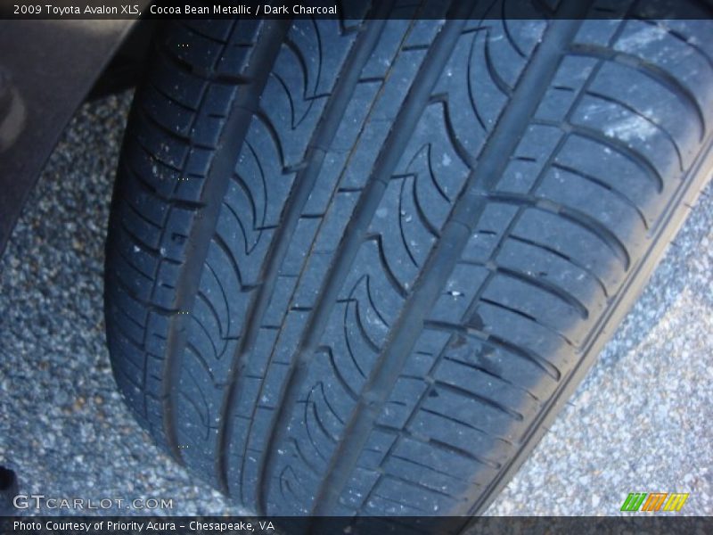 Cocoa Bean Metallic / Dark Charcoal 2009 Toyota Avalon XLS
