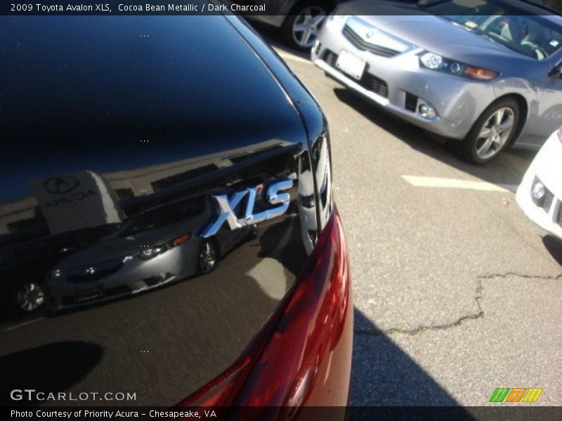 Cocoa Bean Metallic / Dark Charcoal 2009 Toyota Avalon XLS