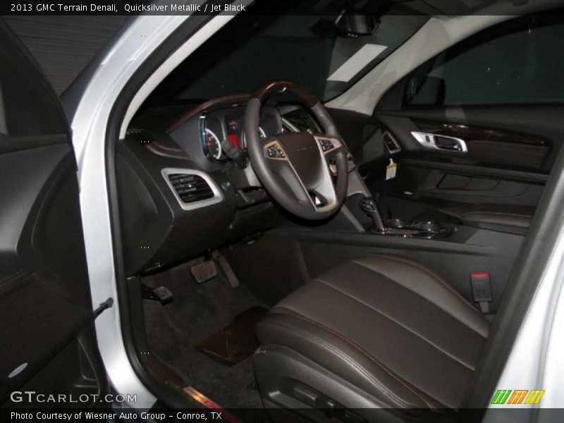 Quicksilver Metallic / Jet Black 2013 GMC Terrain Denali