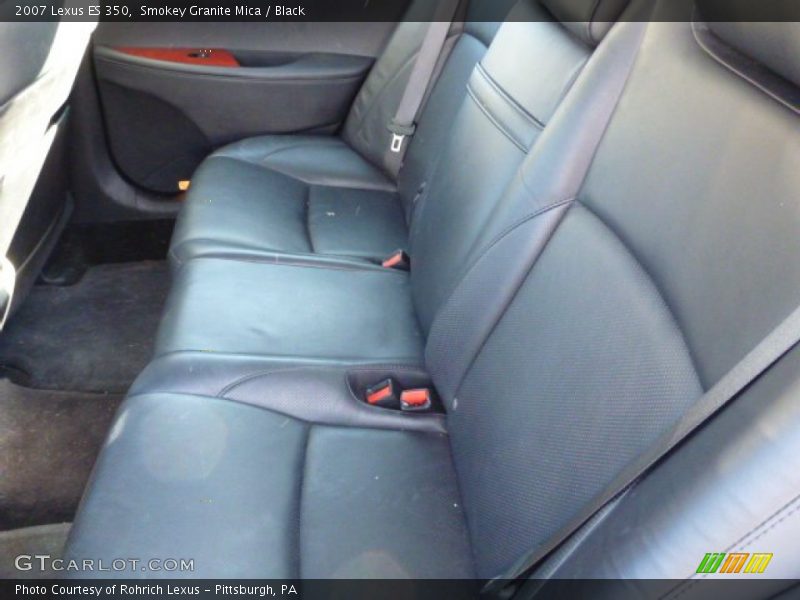 Smokey Granite Mica / Black 2007 Lexus ES 350