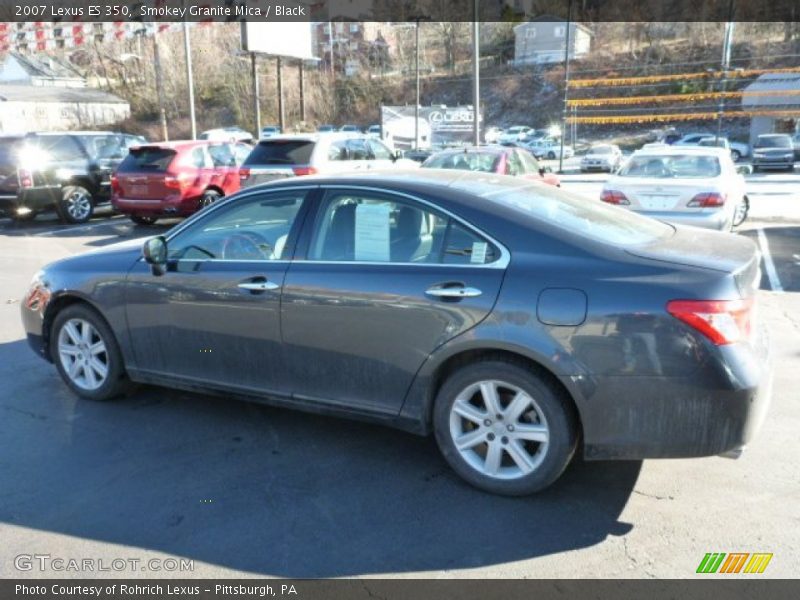 Smokey Granite Mica / Black 2007 Lexus ES 350