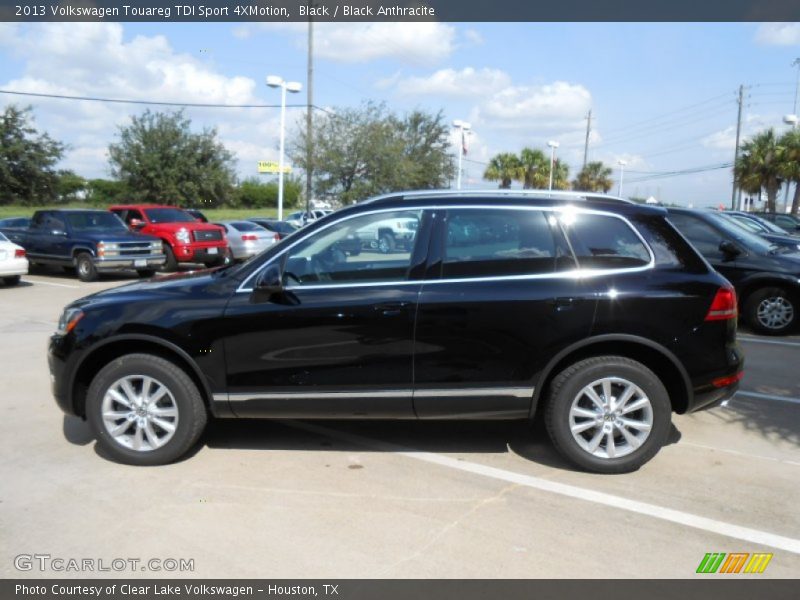 Black / Black Anthracite 2013 Volkswagen Touareg TDI Sport 4XMotion