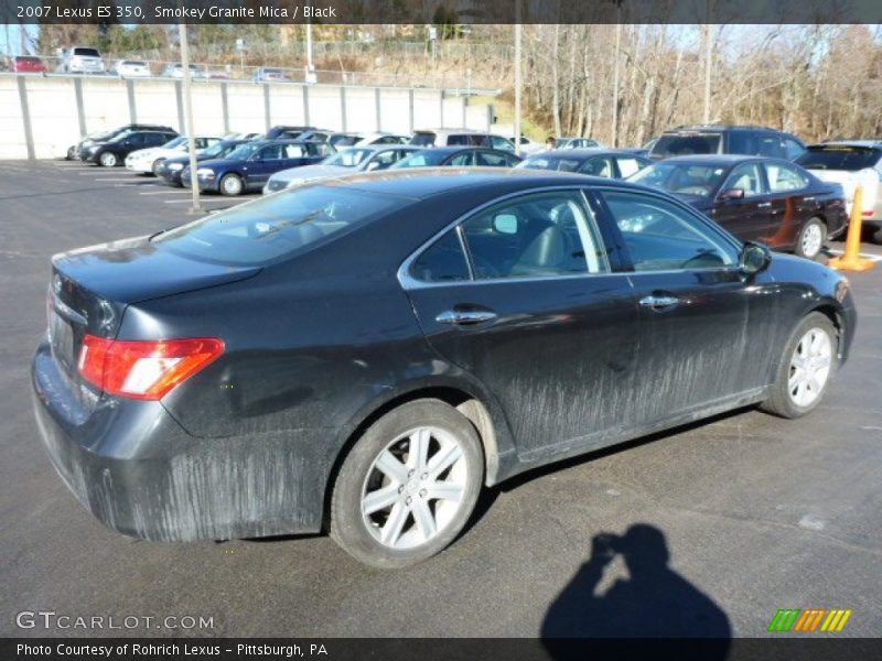 Smokey Granite Mica / Black 2007 Lexus ES 350
