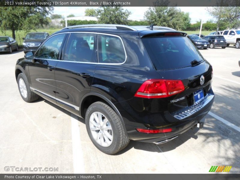 Black / Black Anthracite 2013 Volkswagen Touareg TDI Sport 4XMotion