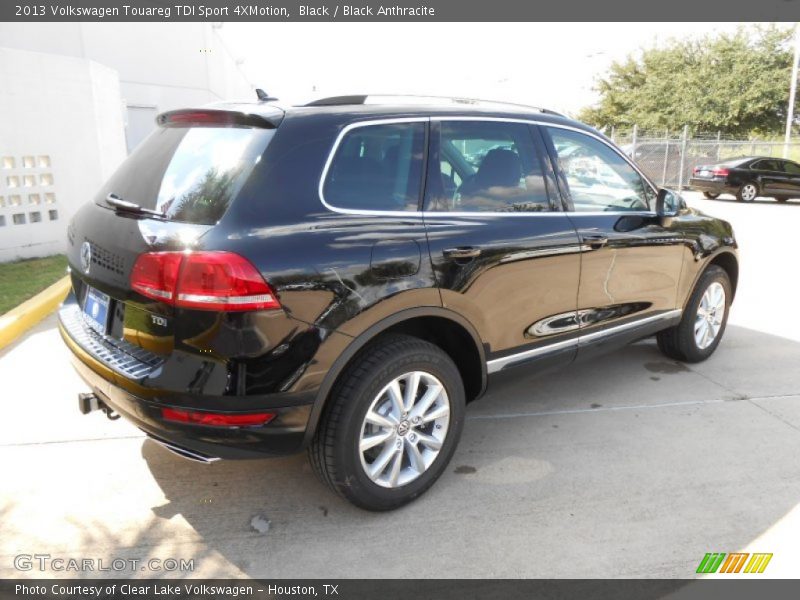 Black / Black Anthracite 2013 Volkswagen Touareg TDI Sport 4XMotion