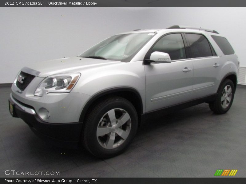 Quicksilver Metallic / Ebony 2012 GMC Acadia SLT