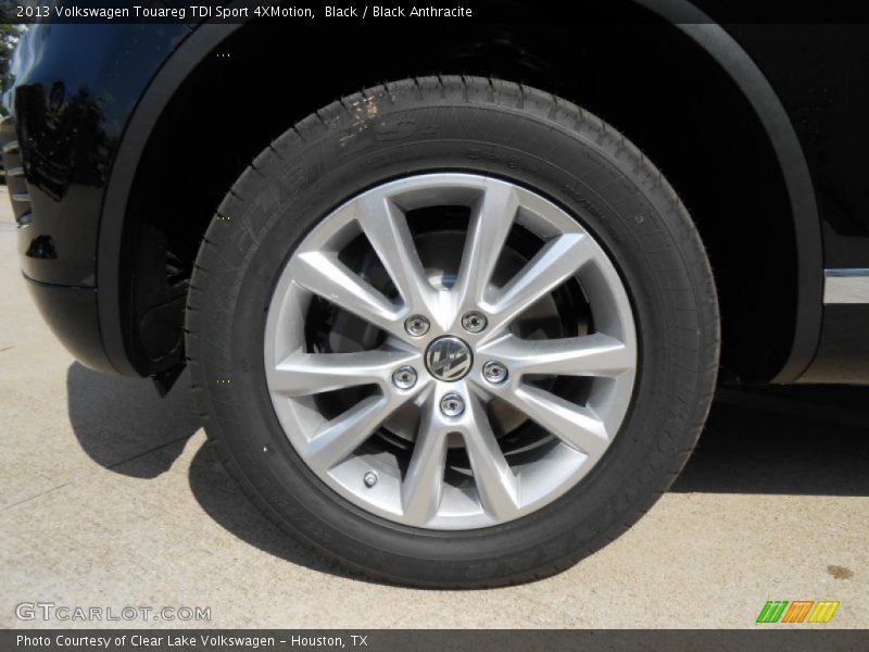 Black / Black Anthracite 2013 Volkswagen Touareg TDI Sport 4XMotion