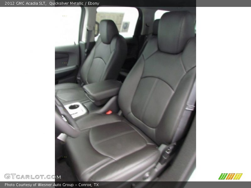 Quicksilver Metallic / Ebony 2012 GMC Acadia SLT