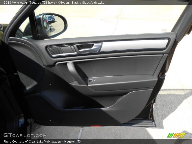 Black / Black Anthracite 2013 Volkswagen Touareg TDI Sport 4XMotion