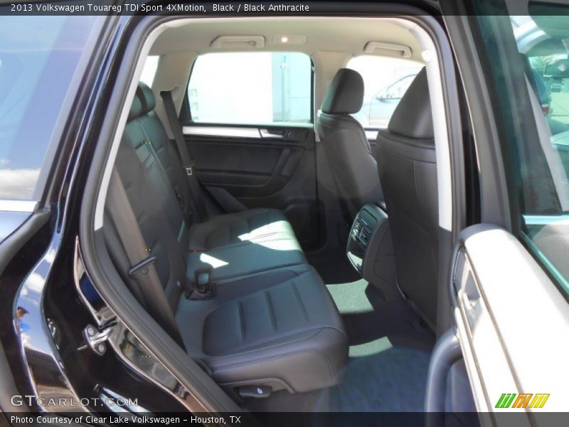 Black / Black Anthracite 2013 Volkswagen Touareg TDI Sport 4XMotion