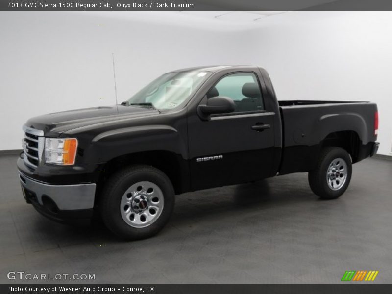 Onyx Black / Dark Titanium 2013 GMC Sierra 1500 Regular Cab