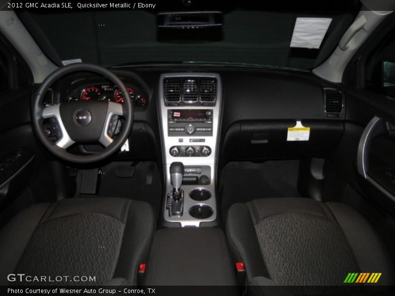 Quicksilver Metallic / Ebony 2012 GMC Acadia SLE
