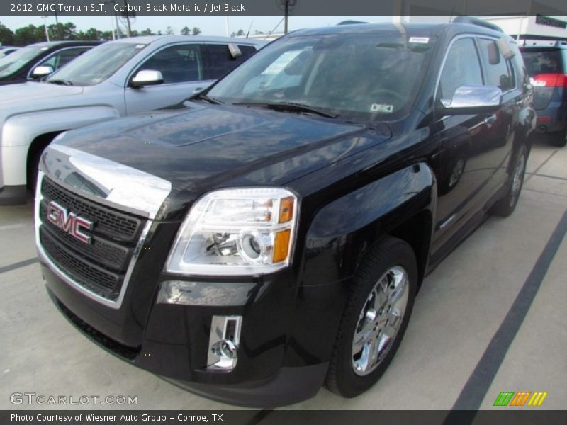 Carbon Black Metallic / Jet Black 2012 GMC Terrain SLT