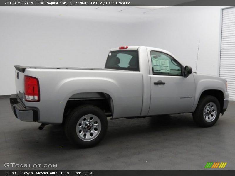 Quicksilver Metallic / Dark Titanium 2013 GMC Sierra 1500 Regular Cab