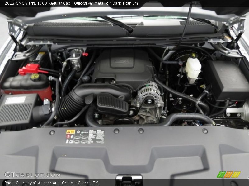 Quicksilver Metallic / Dark Titanium 2013 GMC Sierra 1500 Regular Cab