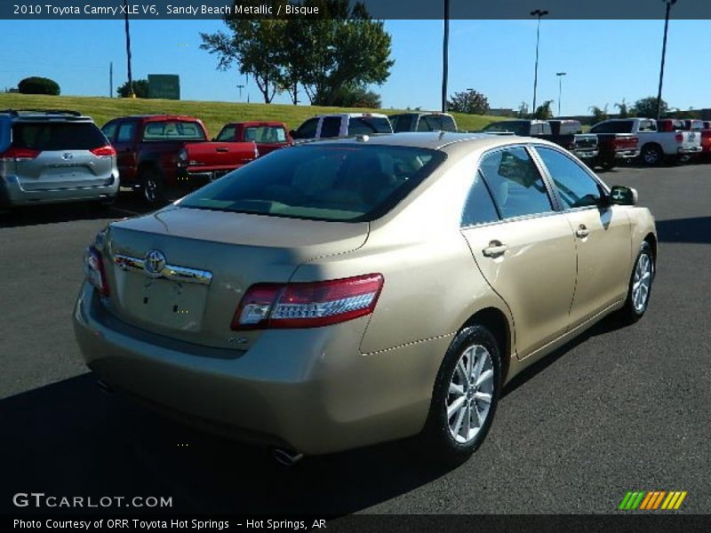 Sandy Beach Metallic / Bisque 2010 Toyota Camry XLE V6