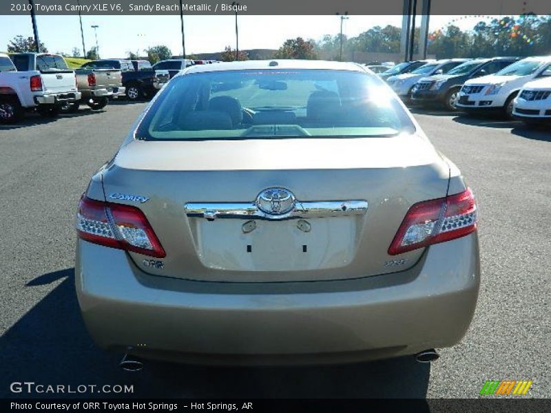 Sandy Beach Metallic / Bisque 2010 Toyota Camry XLE V6