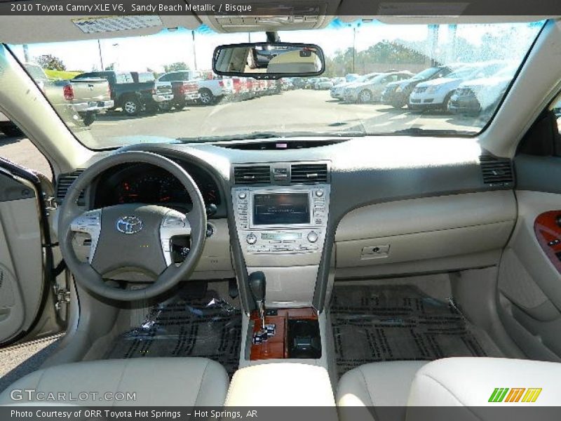 Sandy Beach Metallic / Bisque 2010 Toyota Camry XLE V6
