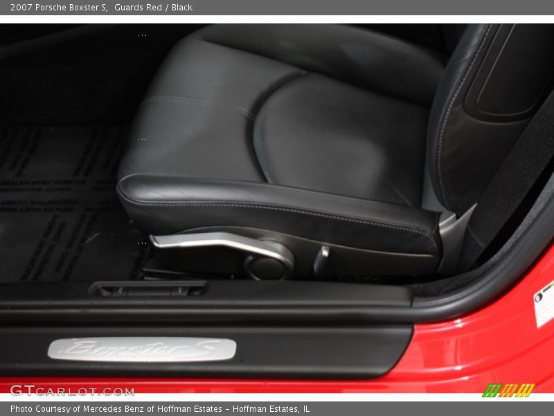 Guards Red / Black 2007 Porsche Boxster S