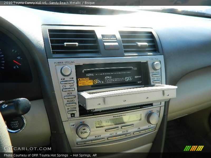 Sandy Beach Metallic / Bisque 2010 Toyota Camry XLE V6