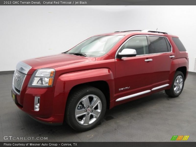 Crystal Red Tintcoat / Jet Black 2013 GMC Terrain Denali