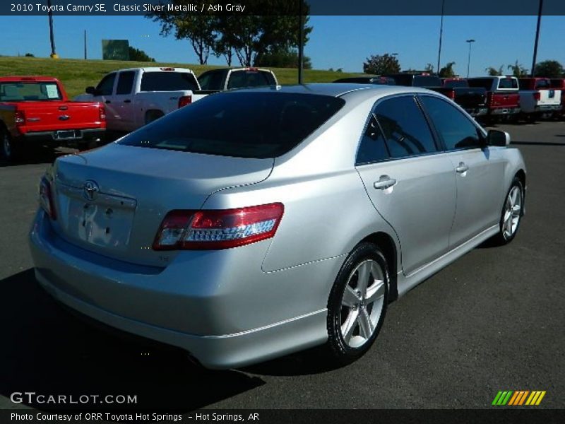 Classic Silver Metallic / Ash Gray 2010 Toyota Camry SE
