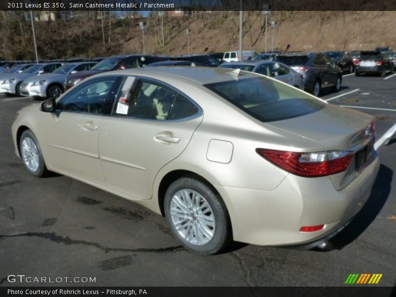 Satin Cashmere Metallic / Parchment 2013 Lexus ES 350