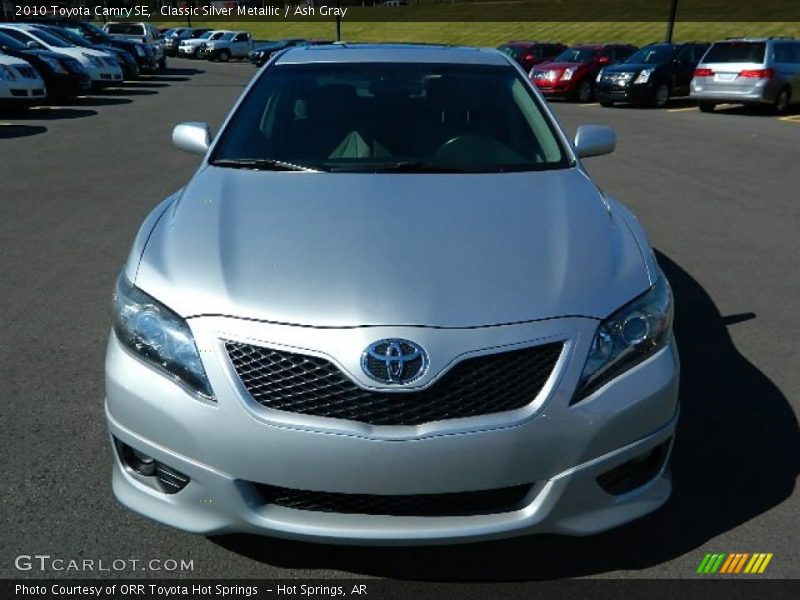 Classic Silver Metallic / Ash Gray 2010 Toyota Camry SE