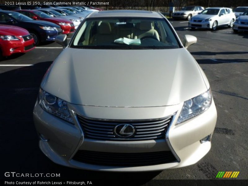 Satin Cashmere Metallic / Parchment 2013 Lexus ES 350