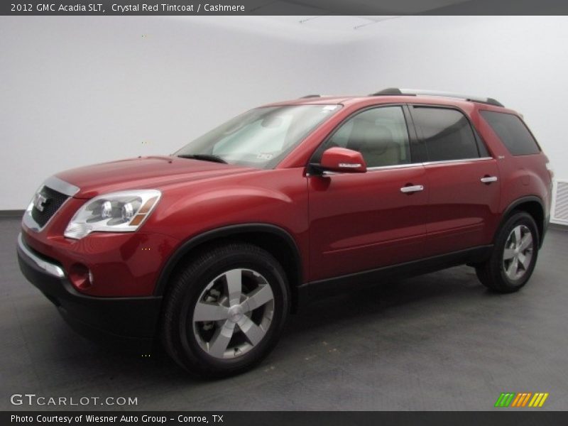 Crystal Red Tintcoat / Cashmere 2012 GMC Acadia SLT
