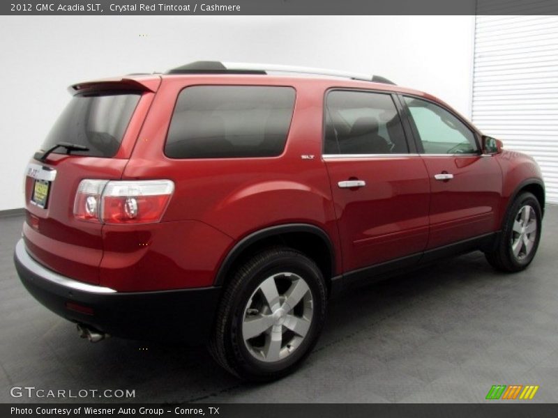 Crystal Red Tintcoat / Cashmere 2012 GMC Acadia SLT
