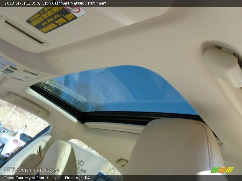 Satin Cashmere Metallic / Parchment 2013 Lexus ES 350