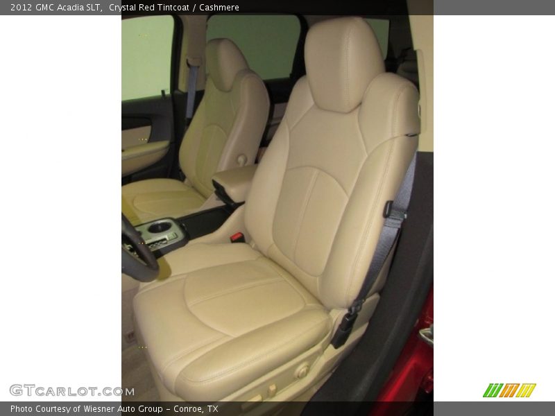 Crystal Red Tintcoat / Cashmere 2012 GMC Acadia SLT