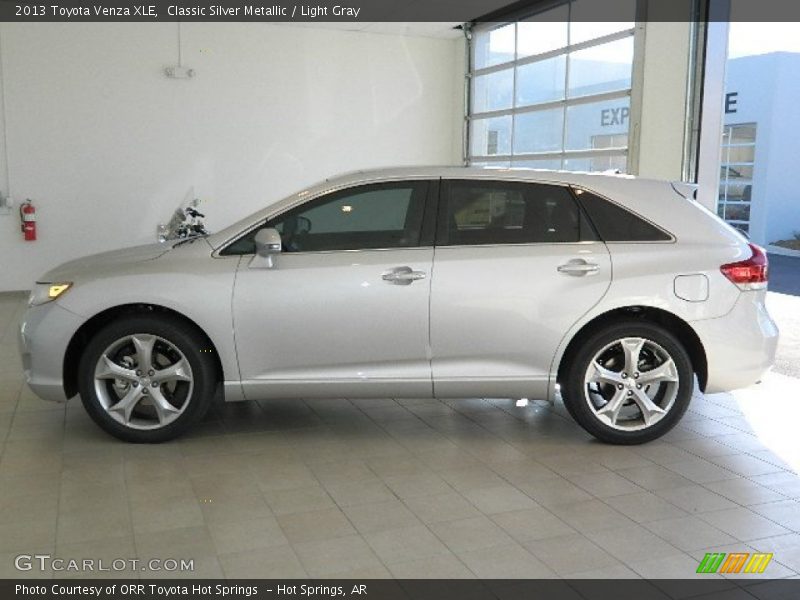 Classic Silver Metallic / Light Gray 2013 Toyota Venza XLE