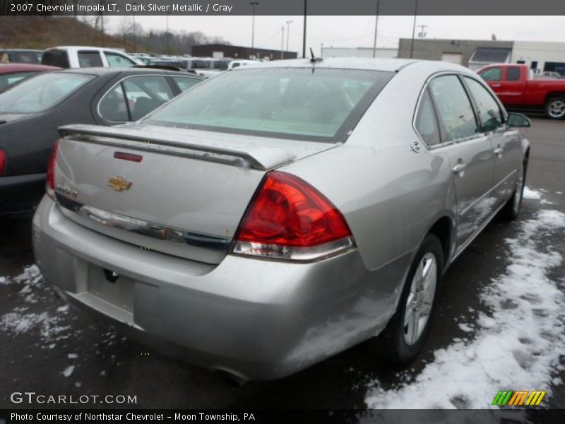 Dark Silver Metallic / Gray 2007 Chevrolet Impala LT