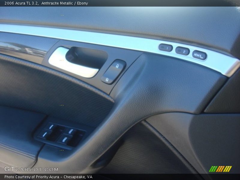 Anthracite Metallic / Ebony 2006 Acura TL 3.2
