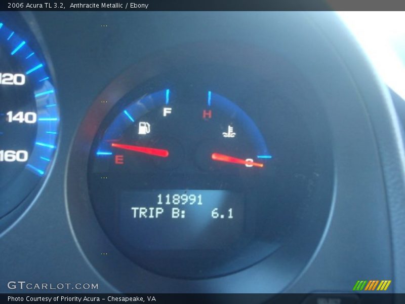 Anthracite Metallic / Ebony 2006 Acura TL 3.2
