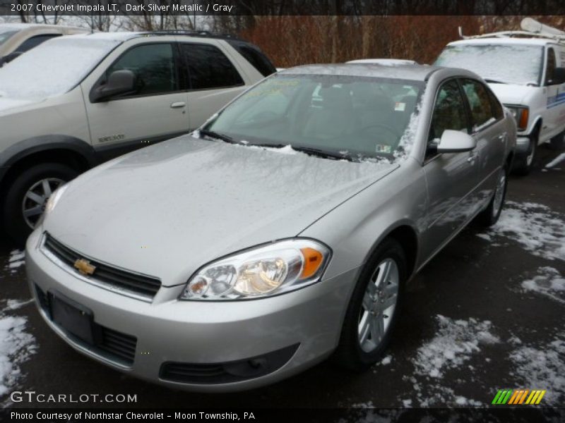 Dark Silver Metallic / Gray 2007 Chevrolet Impala LT