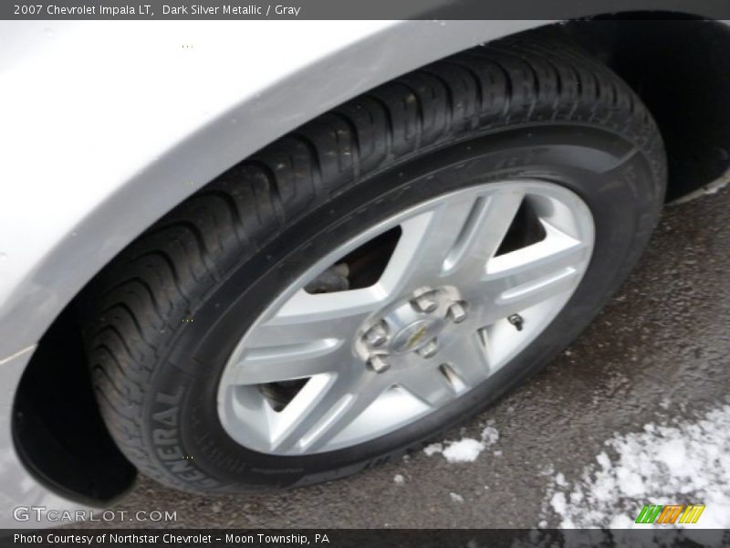 Dark Silver Metallic / Gray 2007 Chevrolet Impala LT