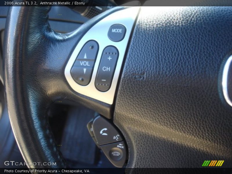 Anthracite Metallic / Ebony 2006 Acura TL 3.2