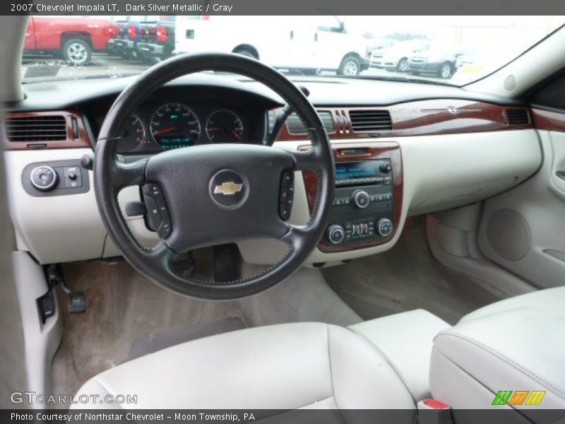 Dark Silver Metallic / Gray 2007 Chevrolet Impala LT