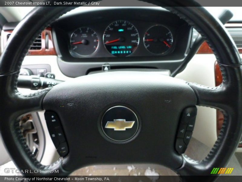Dark Silver Metallic / Gray 2007 Chevrolet Impala LT