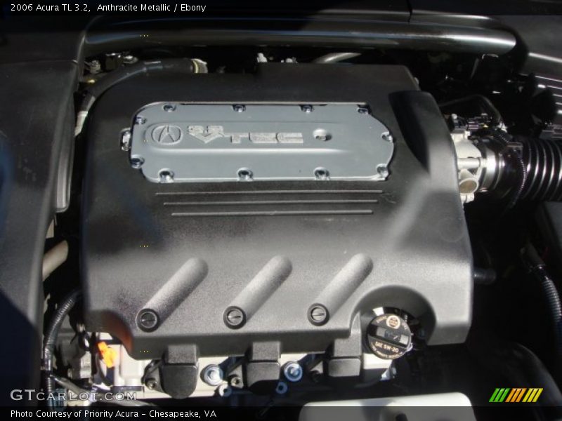 Anthracite Metallic / Ebony 2006 Acura TL 3.2