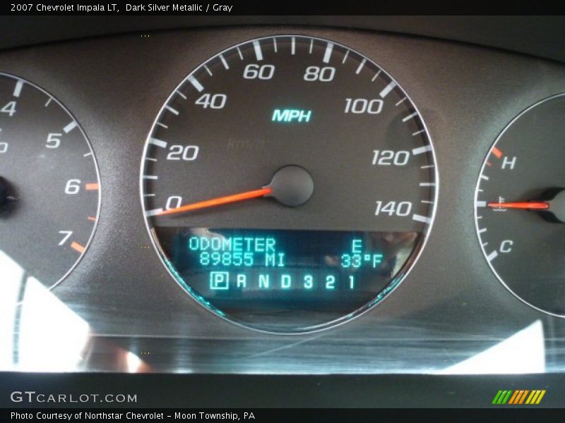 Dark Silver Metallic / Gray 2007 Chevrolet Impala LT