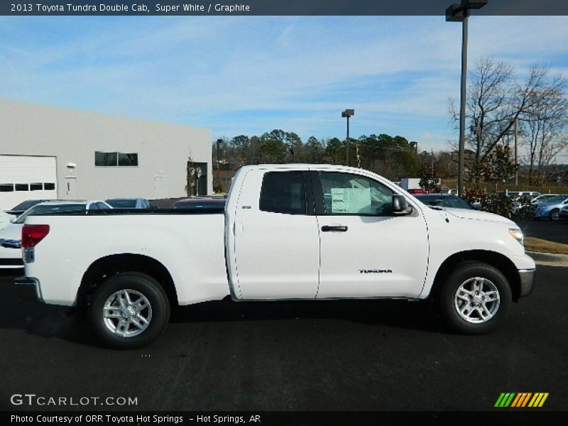 Super White / Graphite 2013 Toyota Tundra Double Cab